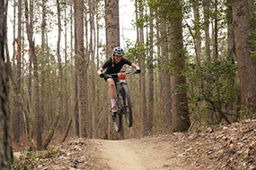Mountain biking race